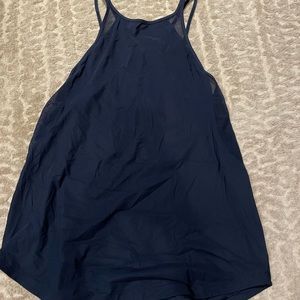 Navy blue lululemon tank top size 6